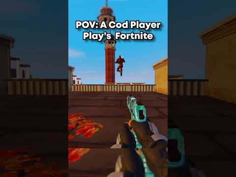 POV: A Cod Player Play's Fortnite 😭⛏️