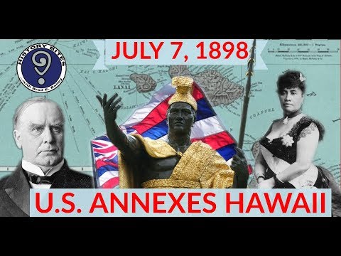 July 7, 1898 ~ The U.S. Annexes Hawaii