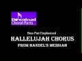 Hallelujah Chorus - Handel (Bass Part Emphasized)