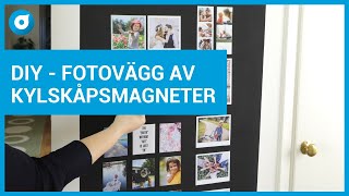 Gör en magnetisk fotovägg av dina favoritbilder - Smartphoto - Pysselminuten