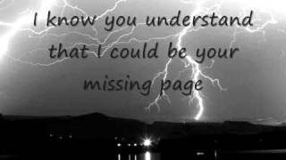 Never Too Late - Secondhand Serenade LYRICS!