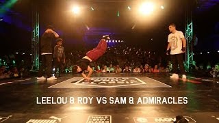 World BBoy Classic 2014 | Leelou & Roy vs Sam & Admiracles