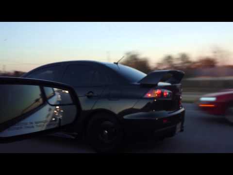 Evo x gsr blouch turbo vs 2012 mustang 5.0 20 roll