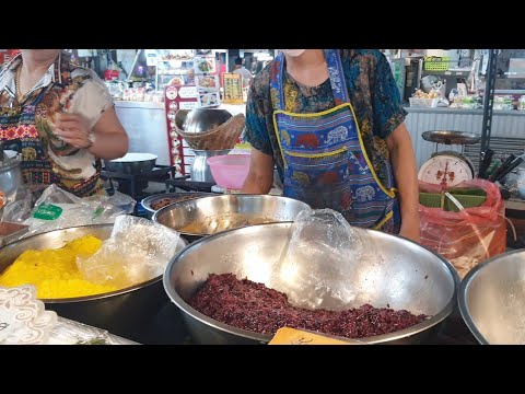 เดินชื้อของกิน ที่ตลาดบางปะกอก ที่นี่มีแต่ของอร่อย ราคาถูก #ตลาดบางปะกอก #Market