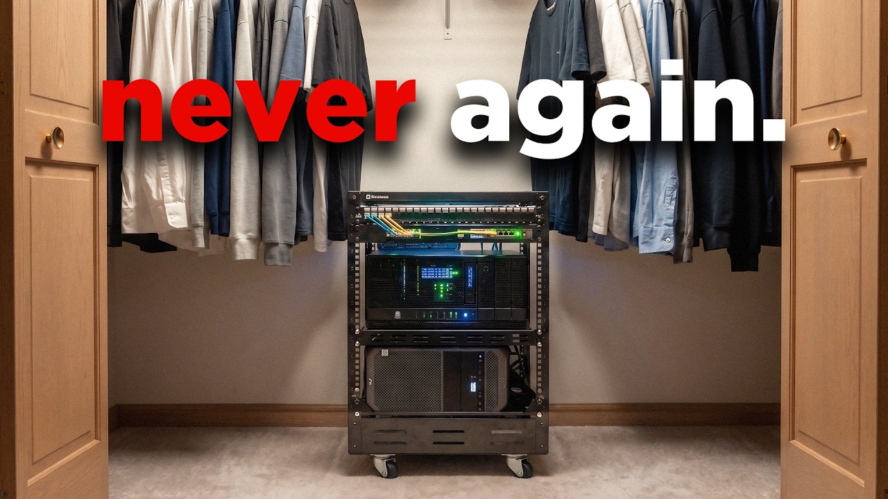 I Built a Mini Datacenter in My Closet