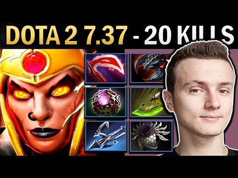 Legion Commander Gameplay Miracle with Deso and 20 Kills - Dota 7.38