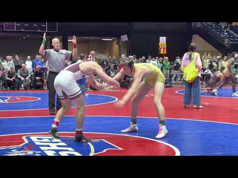 Dominic Bambinelli Mill Creek vs Grayson Santee Buford 2023 7A GHSA State Finals 165lbs