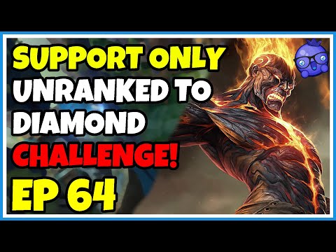 Support Unranked to Diamond Challenge - Episode 64 - Brand