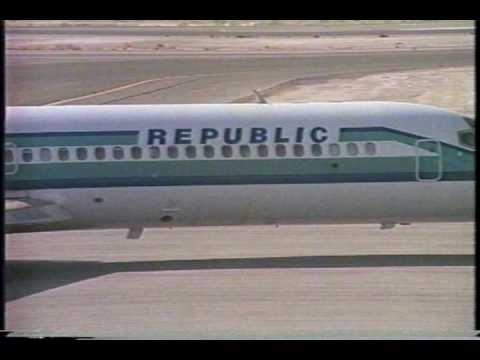 Republic Airlines, "DC-9 General" TV AD 1982