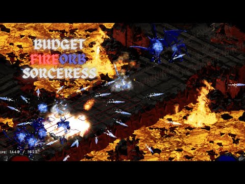Diablo 2: Budget FireOrb Sorc Build Guide - One of the BEST budget builds for Diablo 2 Resurrected