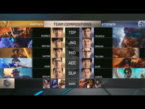 APX vs TSM Game 1 D2W6 NA LCS Summer Split 2016 | Apex Gaming vs Team Solomid Day 2 Week 6
