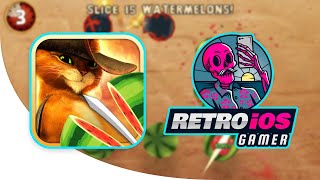 Fruit Ninja: Puss in Boots Gameplay in 2021 on iPhone