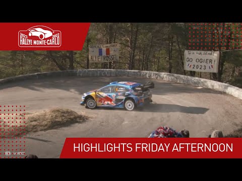 Rallye Monte-Carlo 2023 - Highlights Friday Afternoon