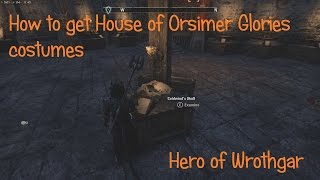 ESO - How to get House of Orsimer Glories costumes