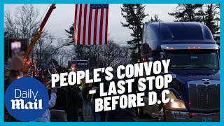 'Comboio do Povo' chega a Maryland, sua última parada antes de DC