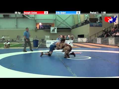 Joseph Colon vs. Erik Spjut at 2013 ASICS University Nationals - FS
