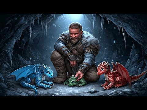 Mountain Man Found Three Baby Dragons in a Tunnel—But What They Told Him Left Him Terrified | HFY