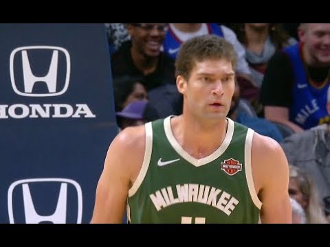 Brook "Curry" Lopez Highlights vs Nuggets RS19G13 - 28 Pts, 8 Threes (11.11.18)