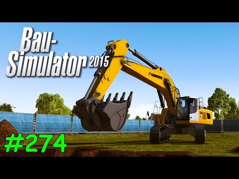 Let's Play Bau Simulator 2015 Teil 274 - Baggern mit dem LIEBHERR R956 | Liongamer1