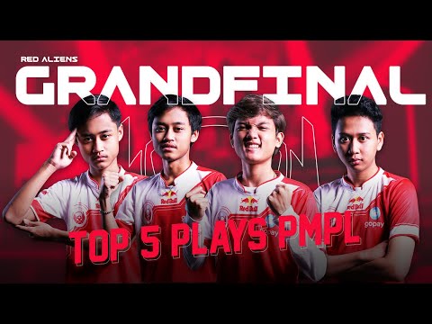 BIGETRON RED ALIENS - TOP 5 PLAYS GRANDFINAL PMPL | Bigetron TV