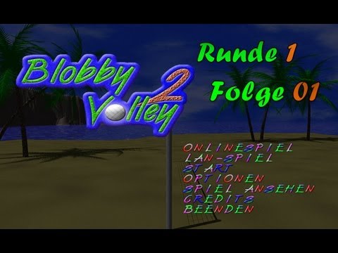 Gummib�ren Volleyball Let's Play Blobby Volley 2 #001 [HD] - YouTube