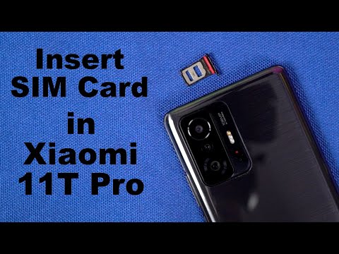 How to Insert SIM Card in Xiaomi 11T Pro