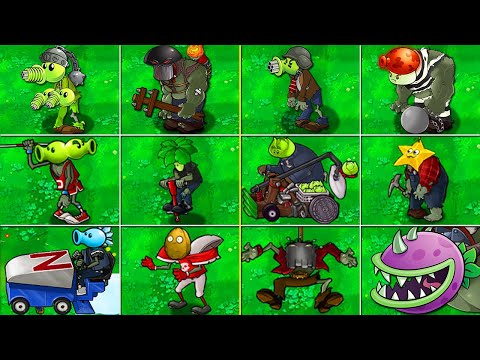 Plants vs Zombies Mod Zomplant (PVZ) | All Zombotany 2 Vs Team Zomplant Fight!