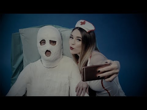 Sexy Krankenschwester + Gipsmann = Silvesterparty