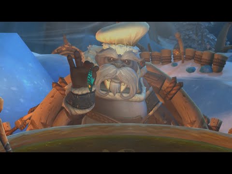 Tuskarr Cooks a Meal In Game Cutscene