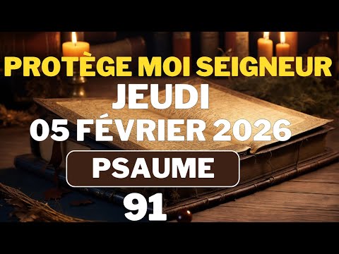 ✝️PRIÈRE du MATIN - Jeudi 05 Février 2026 - Évangile et Psaume du Jour - Prière de Protection