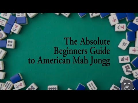 (2) The Absolute Beginners Guide to American Mah Jongg - Reading The Card