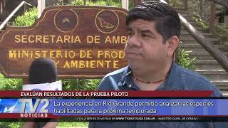 EVALÚAN RESULTADOS DE LA PRUEBA PILOTO ANTES DEL INICIO DE LA TEMPORADA DE PESCA