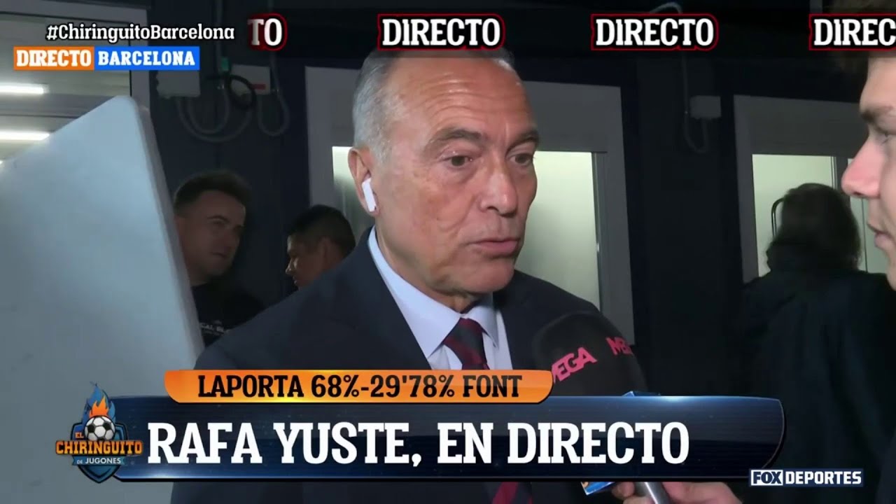 🔵🔴 ¿Qué dice el actual PRESIDENTE del BARCELONA sobre el triunfo de JOAN LAPORTA? | El Chiringuito
