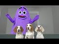 Dogs Steal Hamburgers From Grimace Funny Dogs Maymo Indie Potpie