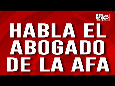 Habla el abogado de la AFA: "Que no se lleven ninguna camiseta estos 4 de copas"