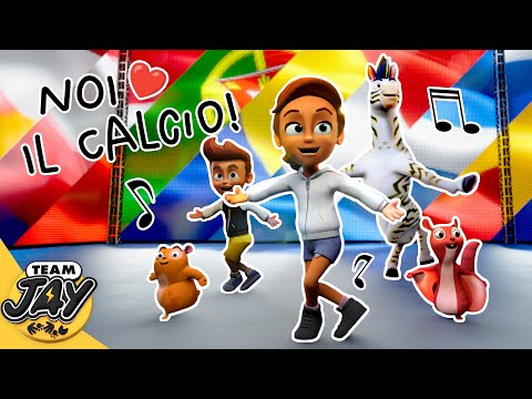 NUOVO! ⚡ WE ❤️ FOOTBALL! Il nuovo HIT MUSICALE del Team Jay ⚽🎵 | Team Jay 2 di Juventus 🕺🏻