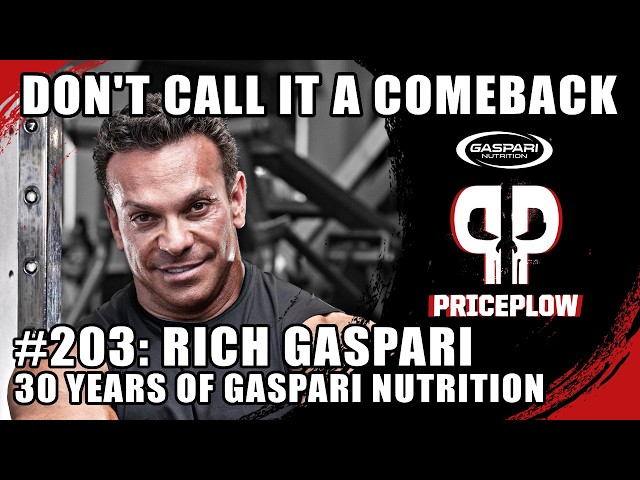 RICH GASPARI and the Gaspari Nutrition COMEBACK: 30 Years of Triumph | Episode #202