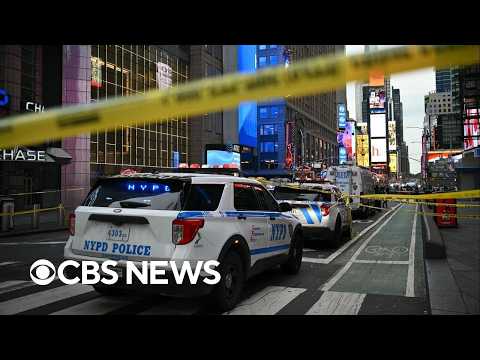 New York City police shoot woman accused of stabbing 2 people in Times Square