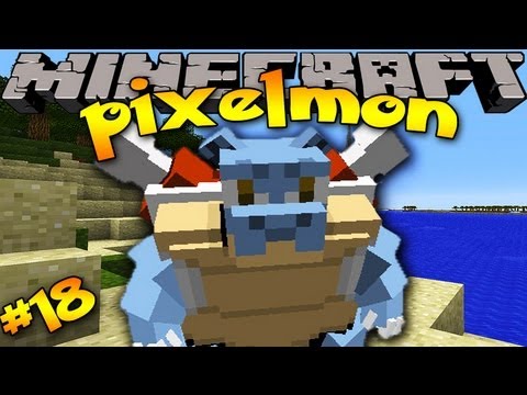 Minecraft Pokemon Mod!! Pixelmon Ep #18 -Trading Machine!