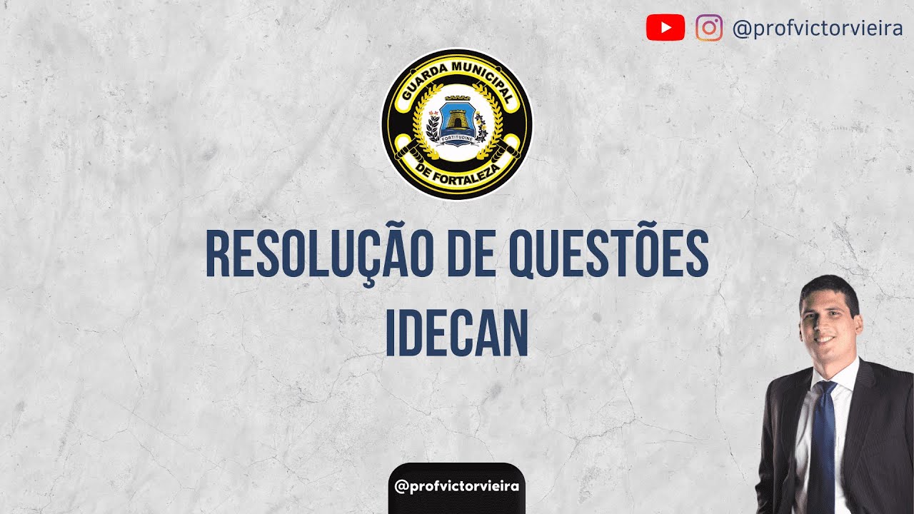 Direito Administrativo para GMF - Questões IDECAN - Estado, Governo e Administração Pública