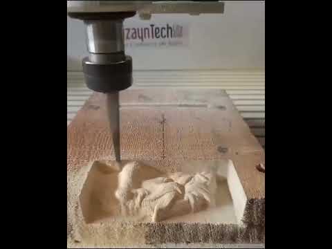 DizaynTech Pro 6080 3d Rölyef İşlemi