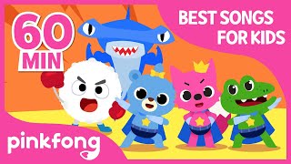 Doo doo doo Shark and more | +Compilation | Best Kids Songs | Pinkfong Songs for Children