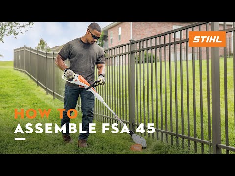 Stihl FSA 45 in Old Saybrook, Connecticut - Video 3