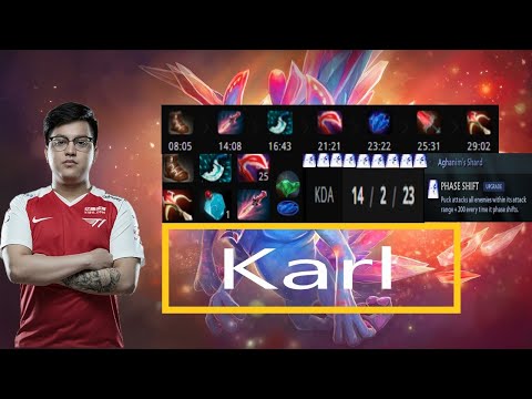 Karl Puck Mid Gameplay Patch 7.31 - Dota 2 Full Gameplay player perspective