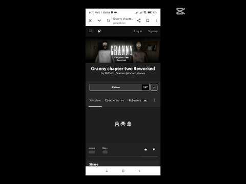 how to download granny 2 reworked 😍#fanmade