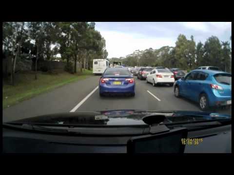 Emergency Lane dash by Busabout Bus, impatient to wait