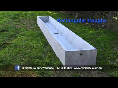 Mini Cretes - Water Troughs