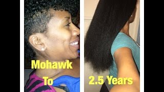 ABRA KADABRA: Mohawk to Pocahontas in 2 Years: Hair Growth Journey