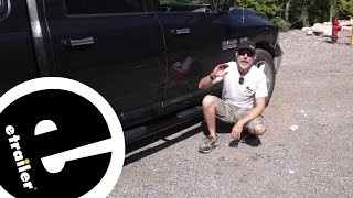 etrailer | Aries Oval Nerf Bars DIY Installation - 2017 Ram 1500