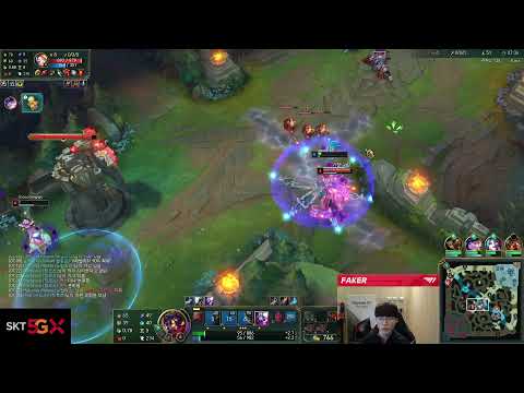 Faker trying to Solo Bolo Chovy but...